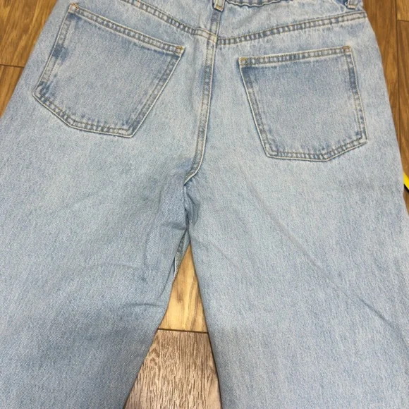 Light Blue Denim Jeans zara wide leg - Picture 3 of 7
